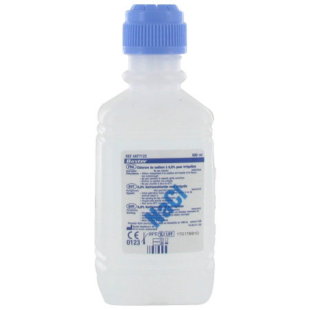 Baxter Viapack NaCl 0,9% Fysiologisch Serum Voor Irrigatie Fles 500ml