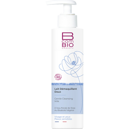 BcomBio Bio Reinigingmelk Zacht Fles 200ml