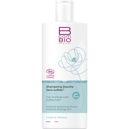 BcomBio Shampoo Douche Sulfaatvrij Bio Fles 500ml
