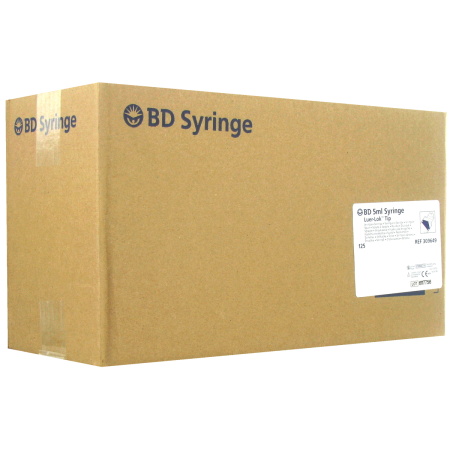 BD Plastipak Spuit Luer-Lok 5ml Stuks 125 (309649)