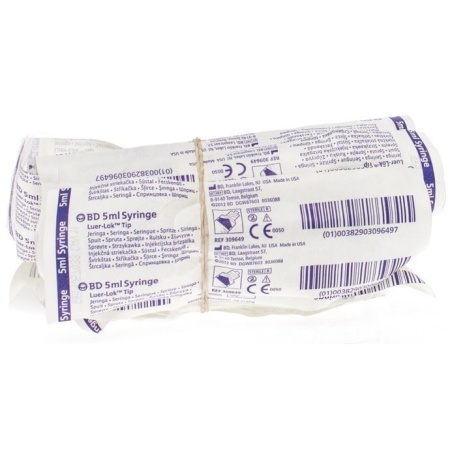 BD Spuit Luer-Lok Tip 5ml Zonder Naald 10 Stuks