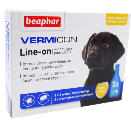 Beaphar Vermicon Line-On Puppy 3x1,5ml