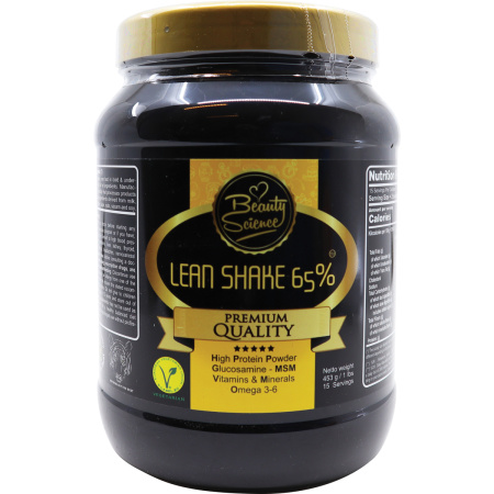 Beauty Science Lean Shake 65% Vanille Pot 453g