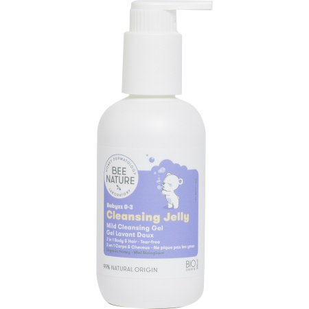 Bee Nature Cleansing Jelly Babyzz 0-3 Mild Wasgel Pompfles 200ml