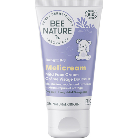 Bee Nature Melicream Babyzz 0-3 Milde Gezichtscreme Tube 50ml