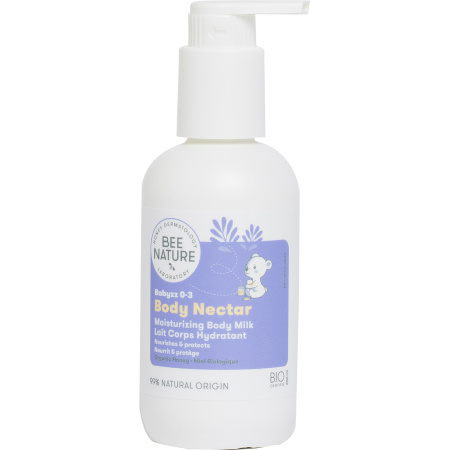 Bee Nature Body Nectar Babyzz 0-3 Vochtinbrengende Lichaamsmelk Pompfles 200ml