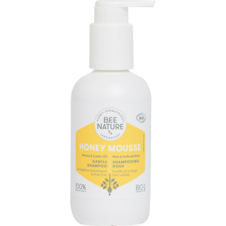 Bee Nature Honey Mousse Milde Shampoo Pompfles 200ml