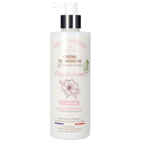 Bell'Anesse Douchecrème Met Kersenextract En Biologische Ezelsmelk 400ml