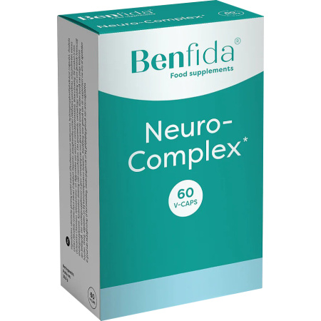 Benfida Neuro-Complex B-Vitaminen En Nutriënten Psychologische Functie 60 Capsules