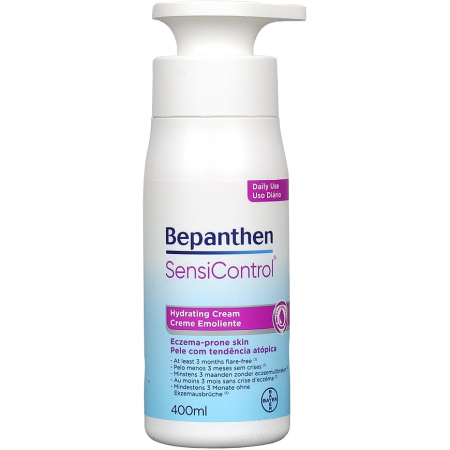 Bepanthen Sensi Control Dagelijkse Hydraterende Crème Pompfles 400ml