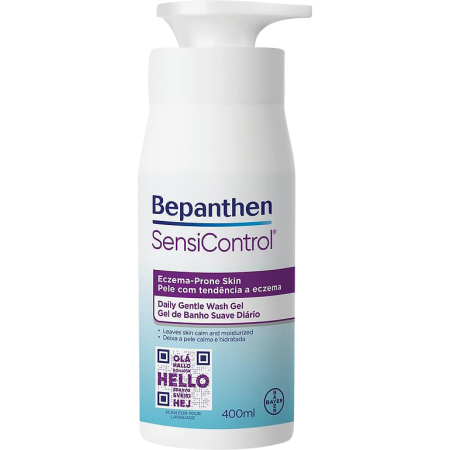 Bepanthen SensiControl Dagelijkse Wasgel Pompfles 400ml