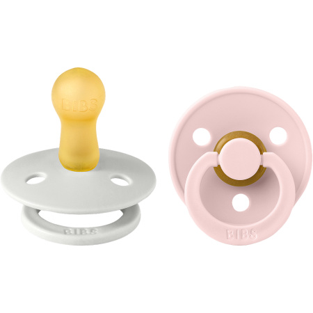 Bibs Colour Fopspenen +6 Maanden Maat 2 Haze En Blossom 2 Stuks