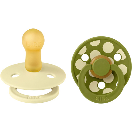 Bibs Studio Duo Polka Wasabi Maat 2 2 Stuks