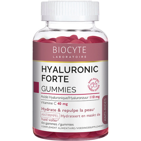 Biocyte Hyaluronic Forte Gummies Voedingssupplement 60 Gummies