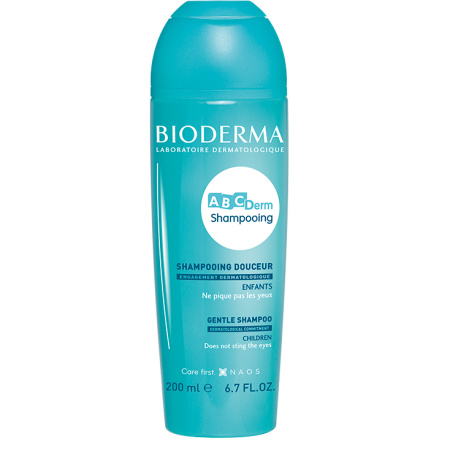 Bioderma ABCDerm Zachte Shampoo Baby En Kinderen Delicate Hoofdhuid 200ml