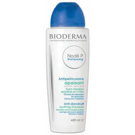 Bioderma Nodé P Kalmerende Anti-Roos Shampoo Gevoelige En Geïrriteerde Hoofdhuid Fles 400ml