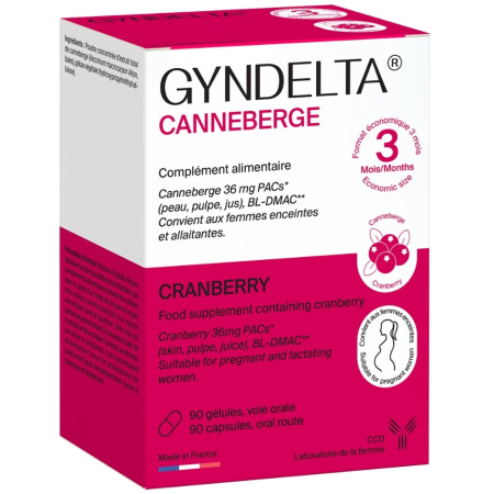 Bioes Gyndelta Cranberry 90 Capsules