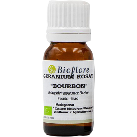Bioflore Biologische Etherische Bourbon-Rozengeraniumolie 10ml