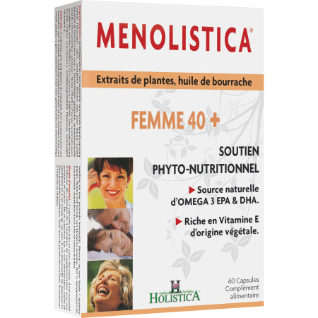 Bioholistic Menolistica Plus Vrouwen 40+ 60 Capsules