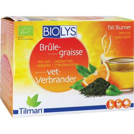 Biolys Groene Thee Citrusvruchten Vet Verbrander 24 Zakjes