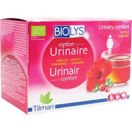 Biolys Hibiscus Cranberry Urinair Comfort 24 Zakjes