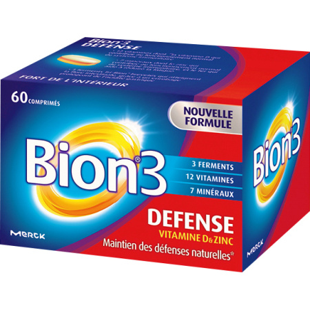 Bion 3 Verdediging Vitaminen En Mineralen 60 Tabletten