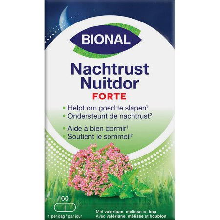 Bional Nachtrust Forte Voedingssupplement 60 Capsules