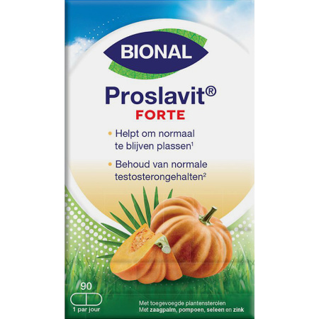 Bional Proslavit Forte Behoud Van Normale Prostaat En Testosterongehalte 90 Capsules