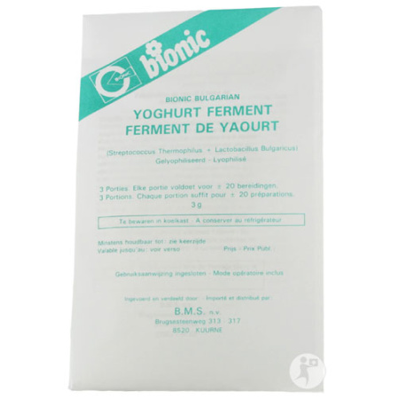 Bionic Bulgarian Yoghurt Ferment Zakjes 3x3g