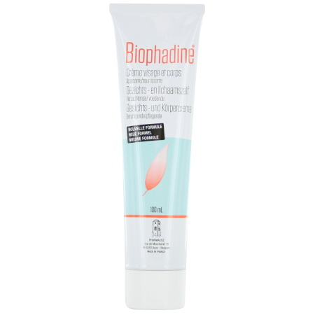 Biophadine Verzachtende En Voedende Crème Voor Gezicht En Lichaam Tube 100ml
