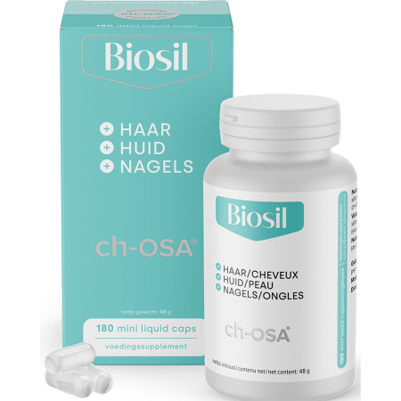 Biosil Ch-OSA Haar/Huid/Nagels 180 Mini Vloeibare Capsules