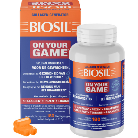 Biosil On Your Game Voedingssupplement Voor Gewrichten 180 Capsules