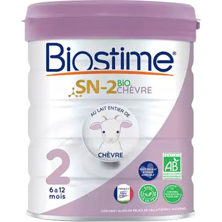Biostime SN-2 Bio Geit 2e Leeftijd 6-12 Maanden Pot 800g