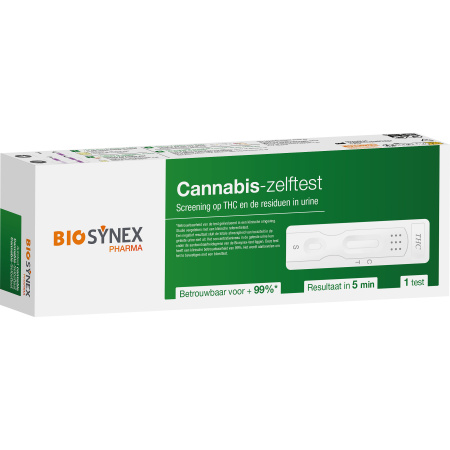 Biosynex Cannabis Zelftest Voor Urine 1 Kit