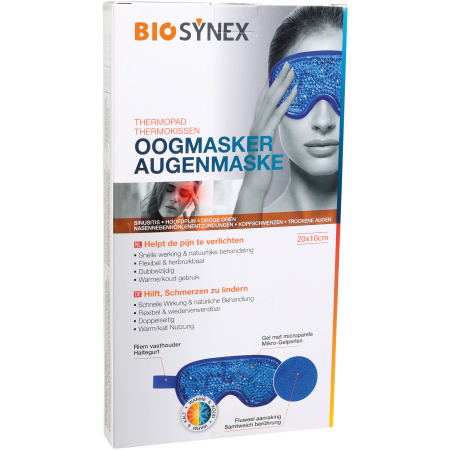 Biosynex Thermopad Oogmasker 20x10cm 1 Stuk