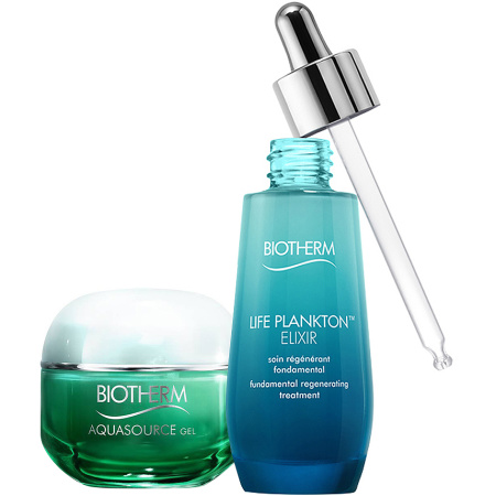 Biotherm Boost Hydratatie Routine Aquasource Gel 50ml + Life Plankton Elixir 50ml