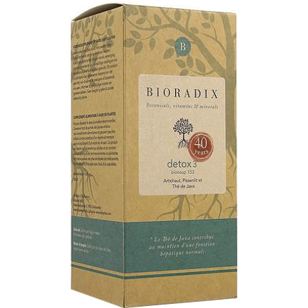 Bioradix Detox 3 Voedingssupplement Fles 500ml