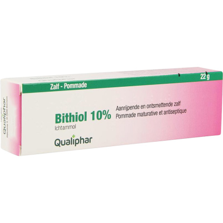 Bithiol 10% Rijpende En Antiseptische Zalf Tube 22g