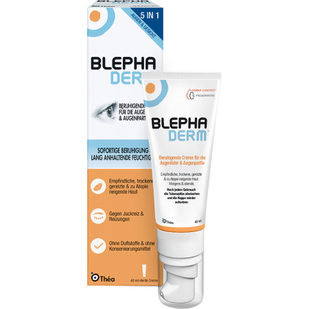 Blephaderm Verzachtende Ooglid- En Oogcontourcrème Pomp Tube 40ml