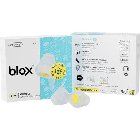 Blox Kids Oordopjes Herbruikbaar 1 Paar