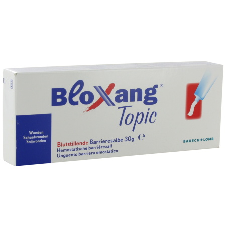 Bausch&Lomb Bloxang Topic Hemostatische Barrièrezalf Tube 30g