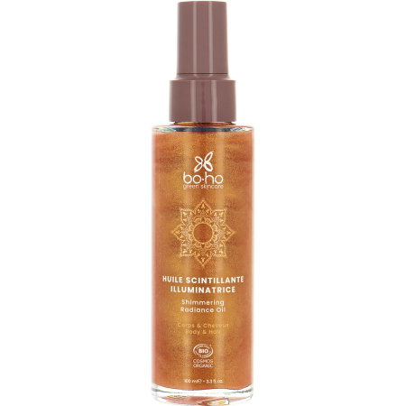 Boho Green Glinsterende Verhelderende Olie Bio 100ml