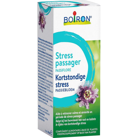 Boiron Kortstondige Stress Plantenextracten Passiebloem Fles 60ml