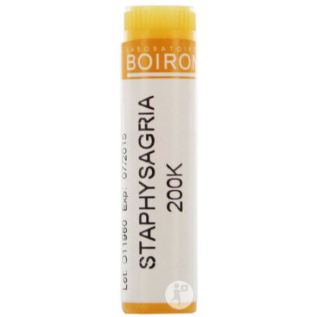 Boiron Staphysagria 200K Globules 1 Stuk