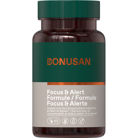 Bonusan Focus & Alert Premium Formule 40 Capsules