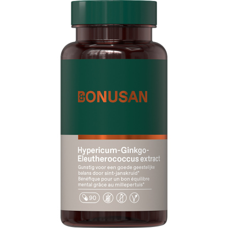 Bonusan Hypericum-Ginkgo-Eleutherococcus Extract 90 Capsules