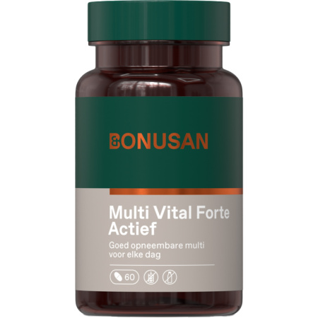 Bonusan Multi Vital Forte Actief 60 Tabletten