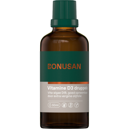 Bonusan Vitamine D3 Druppels 5mcg/200IE Fles 30ml