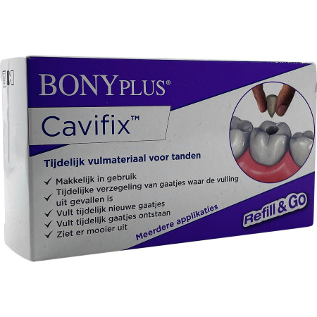 Bonyplus Cavifix Tijdelijk Vulling Tanden 1 Set