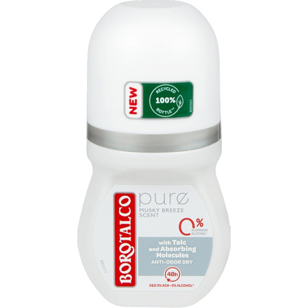 Borotalco 0% Pure Clean Freshness Roll-On 50ml